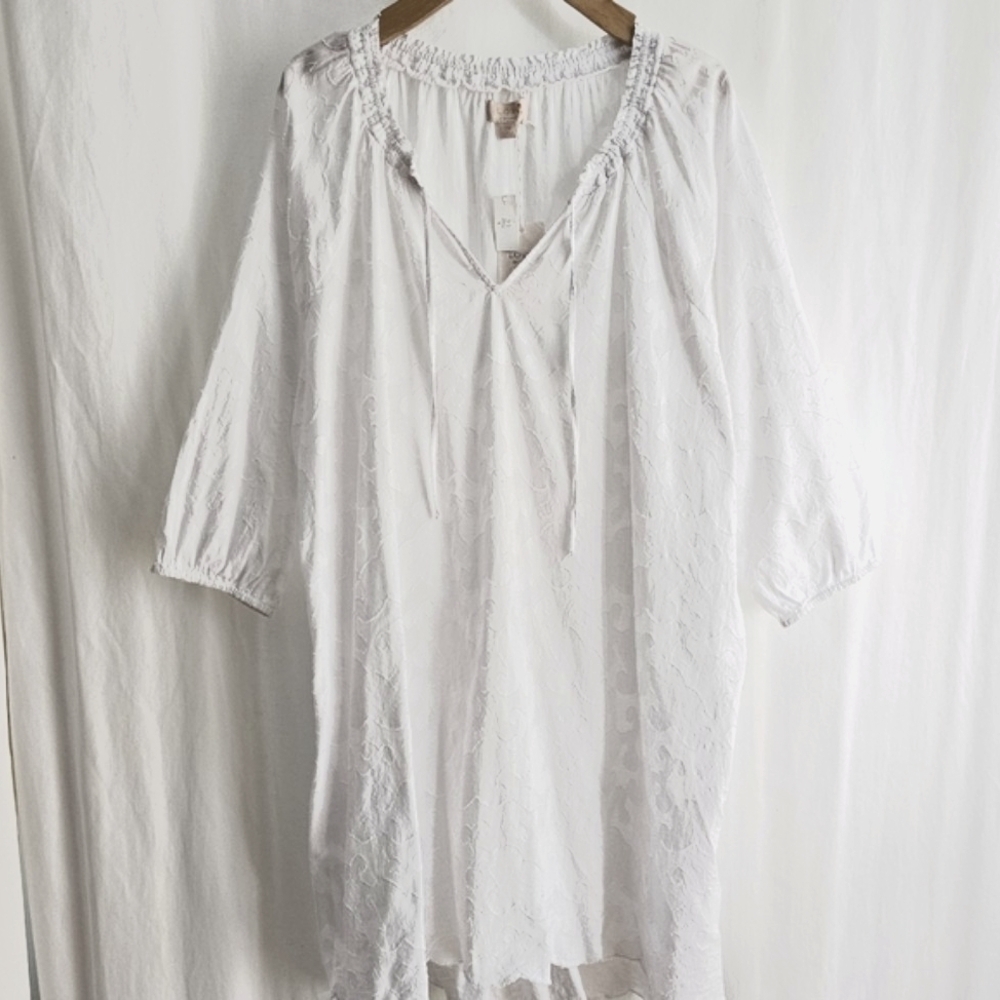 GAP - LOVE Loungewear Embroidery Dress - Picture 6 of 14